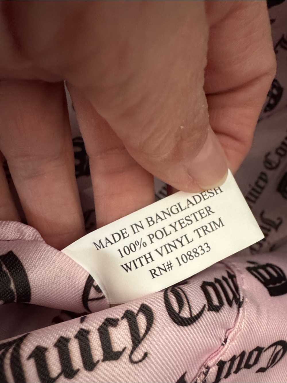 Juicy Couture Dusty Pink/Blush Daydreamer Tote - Picture 13 of 15